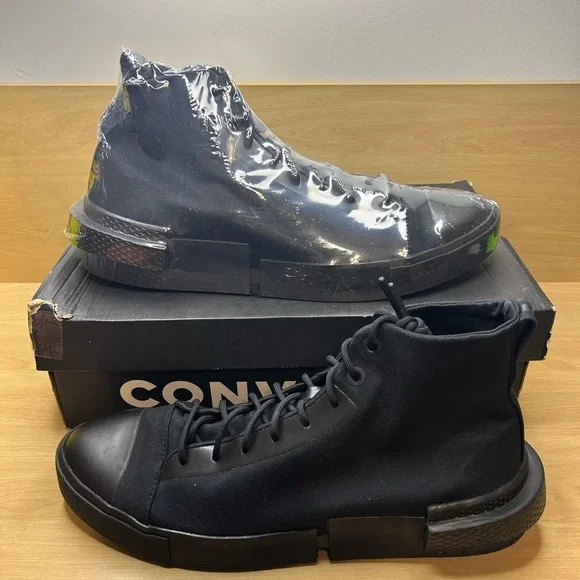 Converse | Shoes | Mens Sz 3 Converse Ox Black Canvas  display picture 2